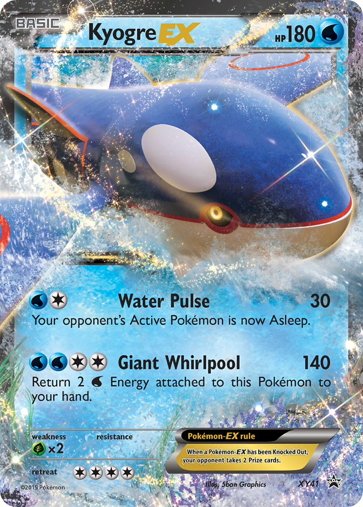 XY Promo Kyogre EX #41